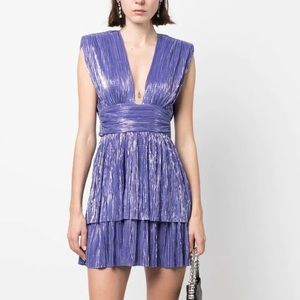 Sabina Musayev Aviana Dress Dark Lavender